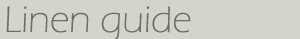 linen-guide